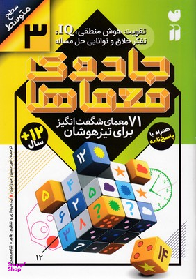 کتاب 71 معمای شگفت انگیز برای تیزهوشان جادوی معماها (3) اثر امیرحسین میرزاییان انتشارات ذکر
