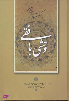 کتاب کلیات دیوان وحشی بافقی انتشارات زوار