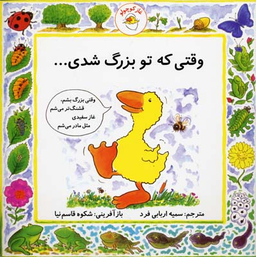 کتاب غاز کوچولو (وقتی که تو بزرگ شدی) اثر شکوه قاسم نیا انتشارات بافرزندان