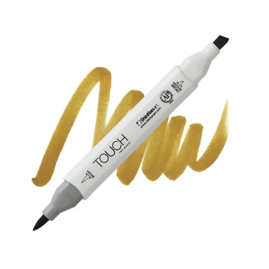 ماژیک تاچ (Touch) بدنه سفید شماره Br101 Yellow Ochre