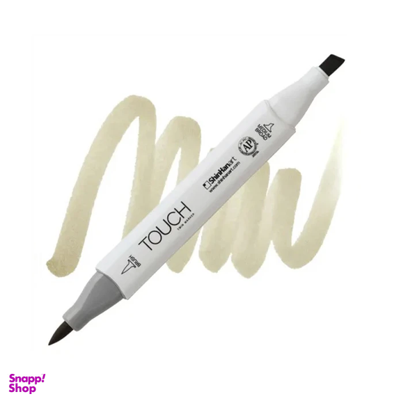 ماژیک تاچ (Touch) بدنه سفید شماره Br115 Flax