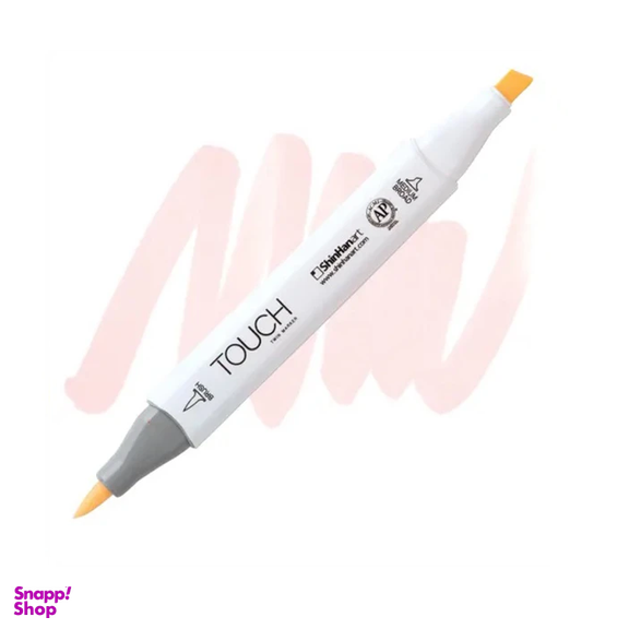 ماژیک تاچ (Touch) بدنه سفید شماره R135 Pale Cherry Pink