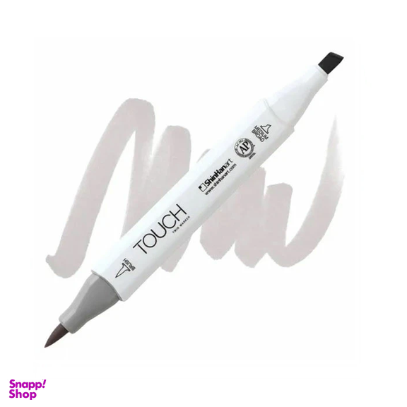 ماژیک تاچ (Touch) بدنه سفید شماره Wg1 Warm Grey