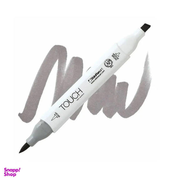 ماژیک تاچ (Touch) بدنه سفید شماره Wg5 Warm Grey