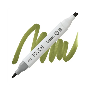 ماژیک تاچ (Touch) بدنه سفید شماره Y42 Bronze Green