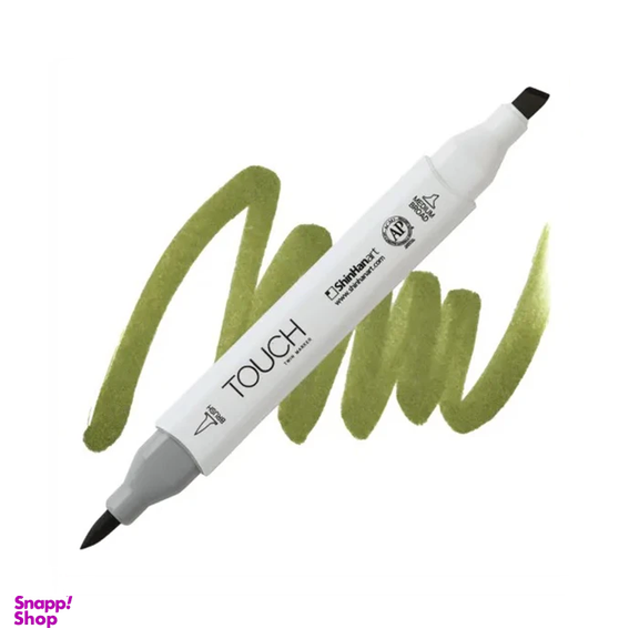 ماژیک تاچ (Touch) بدنه سفید شماره Y42 Bronze Green