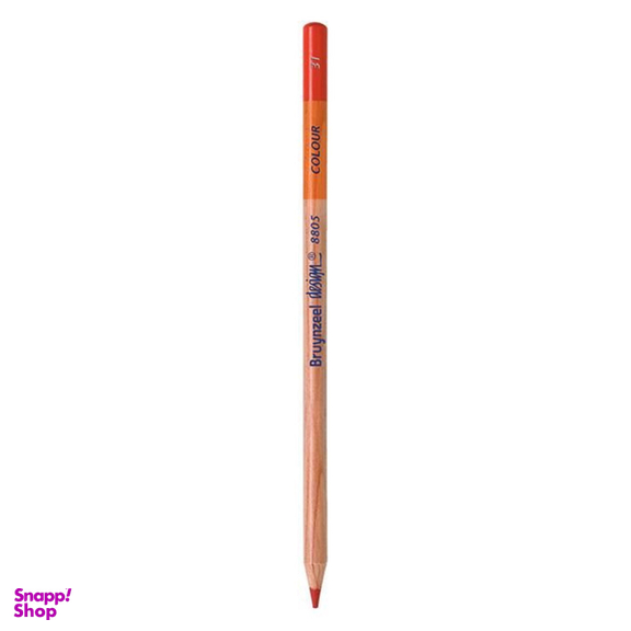 مداد رنگی دیزاین برنزیل (Bruynzeel) مدل vermillion