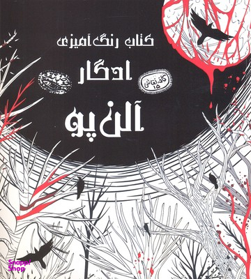 کتاب رنگ آمیزی ادگار آلن پو اثر اودیسا بیگی انتشارات حوض نقره