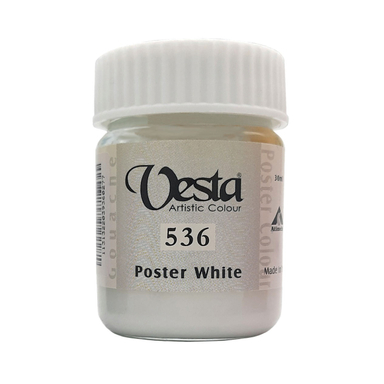 گواش وستا (Vesta) شماره 536 Poster White