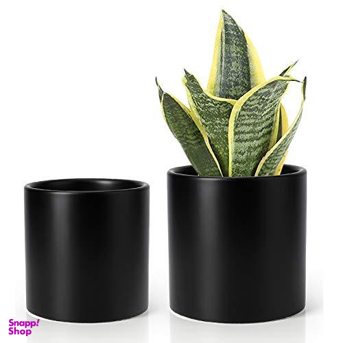 گلدان استوانه‌ای قطر 25 سانتی متری کد 103٫25