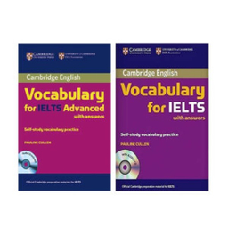 مجموعه 2 جلدی کتاب Vocabulary for IELTS انتشارات Cambridge