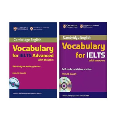 مجموعه 2 جلدی کتاب Vocabulary for IELTS انتشارات Cambridge