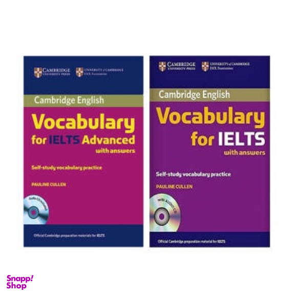 مجموعه 2 جلدی کتاب Vocabulary for IELTS انتشارات Cambridge