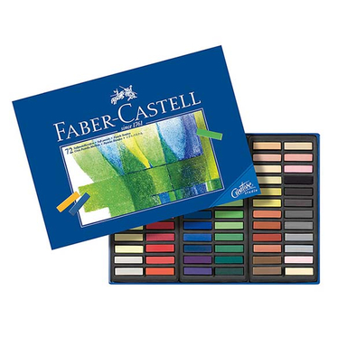 پاستل گچی 72 رنگ فابرکاستل (Faber Castell) مدل نیمه