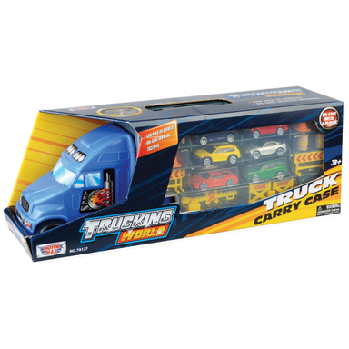 اسباب بازی موتورمکس (Motormax) مدل کامیون حمل ماشین و موتور کد 78127