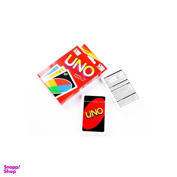 بازی فکری 108 کارتی اونو مدل uno 742