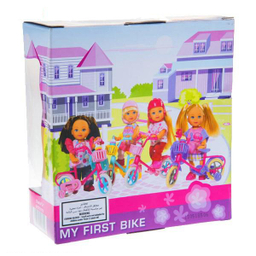 عروسک سیمبا مدل My First Bike Evi Love سایز 2 طرح 4