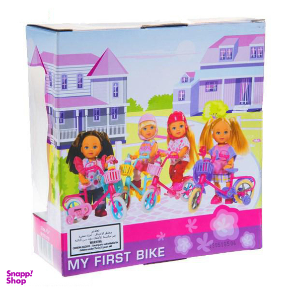 عروسک سیمبا مدل My First Bike Evi Love سایز 2 طرح 4