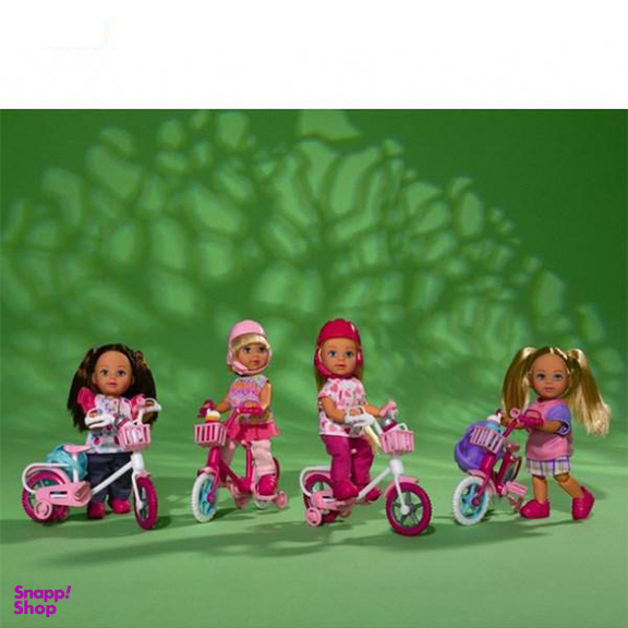 عروسک سیمبا مدل My First Bike Evi Love سایز 2 طرح 4