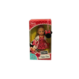 عروسک سیمبا مدل Evi Love Minnie Mouse Fashion Dress ارتفاع 12 سانتی متر