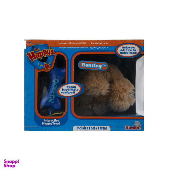 عروسک سیمبا مدل Happys Bentley طول 19.5 سانتی متر