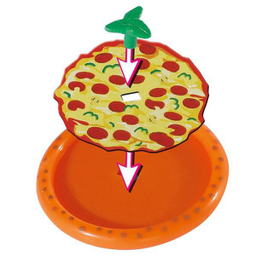 عروسک سیمبا مدل Steffi Love Pizza سایز متوسط