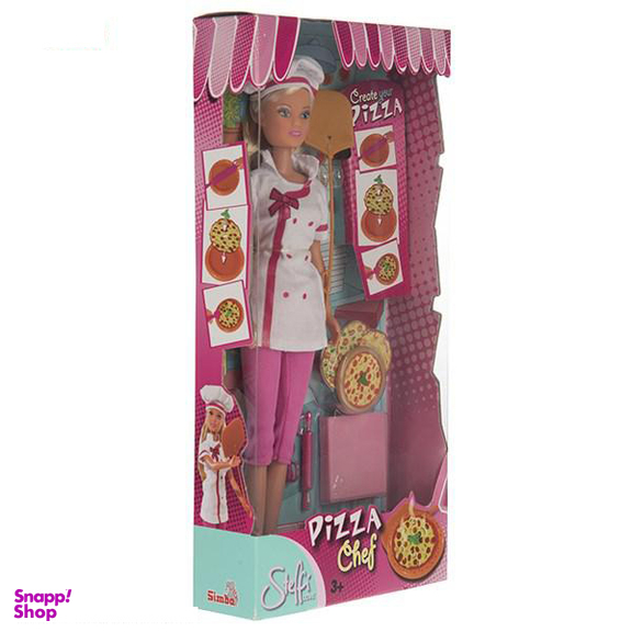 عروسک سیمبا مدل Steffi Love Pizza سایز متوسط