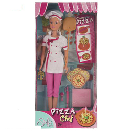 عروسک سیمبا مدل Steffi Love Pizza سایز متوسط