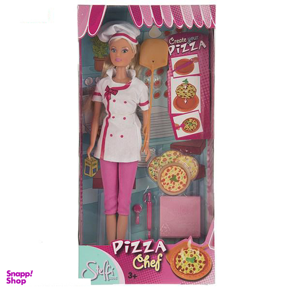 عروسک سیمبا مدل Steffi Love Pizza سایز متوسط