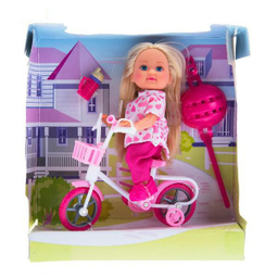 عروسک سیمبا مدل Evi Love My First Bike سایز 2 طرح 1