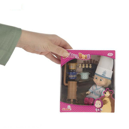 عروسک سیمبا مدل Masha Cooking Fun ارتفاع 15 سانتی متر