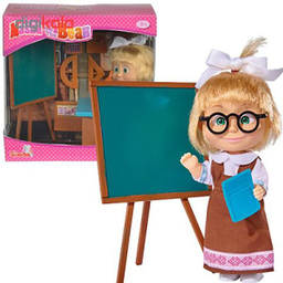 عروسک سیمبا مدل Masha School Fun سایز کوچک