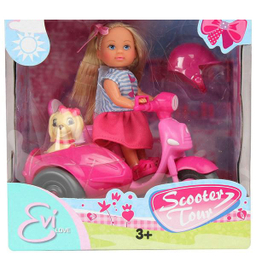 عروسک سیمبا سری Evi Love مدل Scooter Tour سایز 2