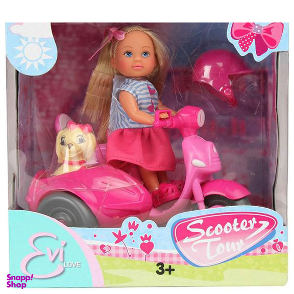 عروسک سیمبا سری Evi Love مدل Scooter Tour سایز 2