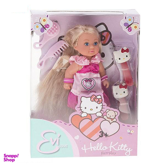عروسک سیمبا مدل Evi Love Hello Kitty Hair Play