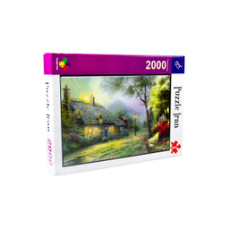 پازل 2000 تکه پازل ایران مدل Moonlight Cottage