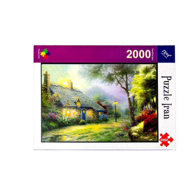 پازل 2000 تکه پازل ایران مدل Moonlight Cottage