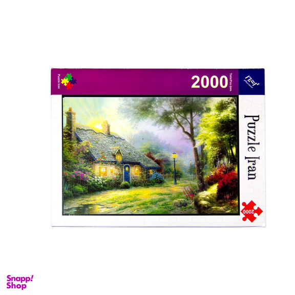 پازل 2000 تکه پازل ایران مدل Moonlight Cottage