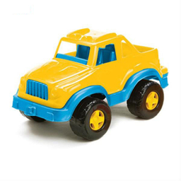 ماشین بازی و 37 بلوک ساختنی دولو مدل Pick-Up With Blocks کد 5021