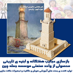 ساختنی آجر مینیاتوری سری مهندسی مدل بازی و خلاقیت فکری 550P