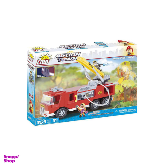 لگو کوبی مدل Action Town - Mega Fire Truck -