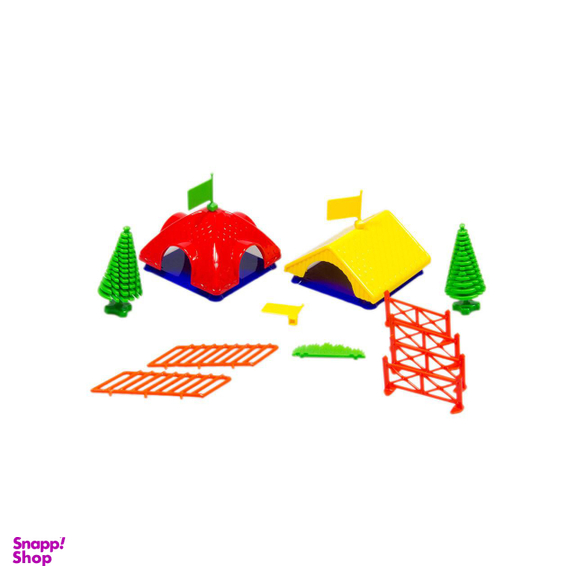 بازی آموزشی 98 تکه تک توی مدل Happy Park Blocks