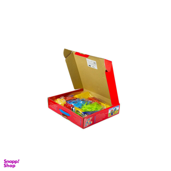 بازی آموزشی 98 تکه تک توی مدل Happy Park Blocks