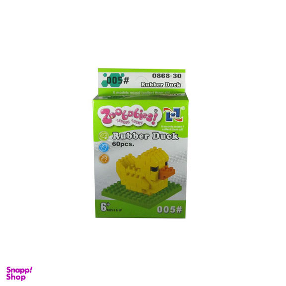 ساختنی لگو گودی سری Zoo babies مدل 30-0868 سری کامل 6 بسته و 6 طرح