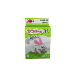 ساختنی لگو گودی سری Zoo babies مدل 30-0868 سری کامل 6 بسته و 6 طرح