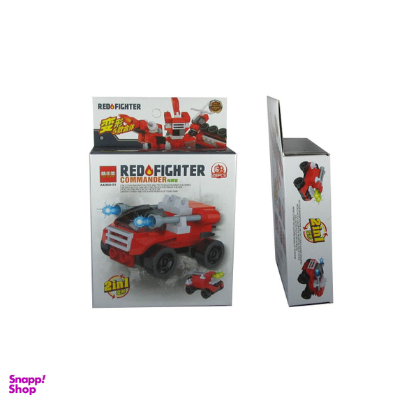 ساختنی لگو گودی سری Red Fighter مدل AA069-51 سری کامل 5 بسته و 10 طرح