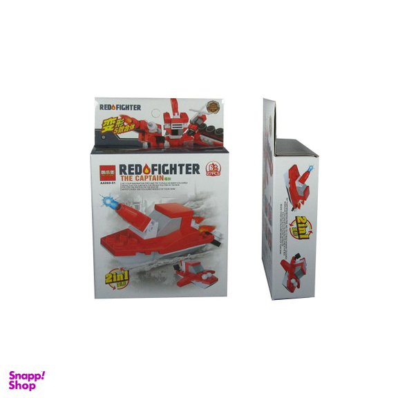 ساختنی لگو گودی سری Red Fighter مدل AA069-51 سری کامل 5 بسته و 10 طرح