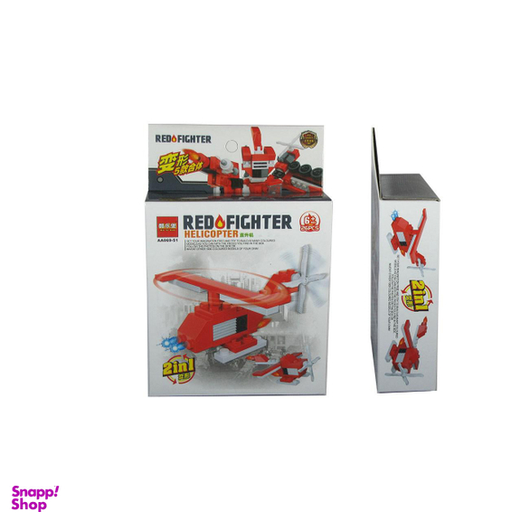 ساختنی لگو گودی سری Red Fighter مدل AA069-51 سری کامل 5 بسته و 10 طرح