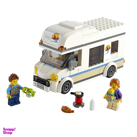 لگو سری City مدل Holiday Camper Van کد 60283