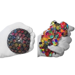 توپ بازی ضد استرس مدل Large Gel Bullets Mesh Squish Ball
